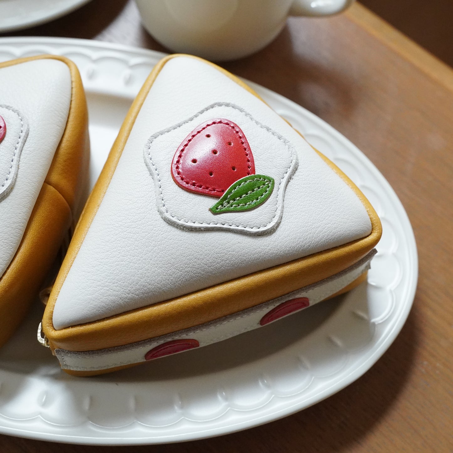 苺ショートケーキ2ミニポーチ