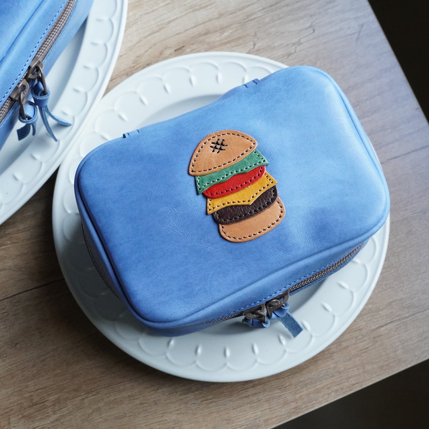 バーガーボックスケース(ロイヤルブルー)