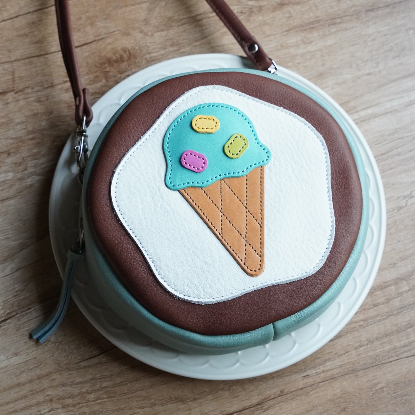 チョコミントアイスポシェット