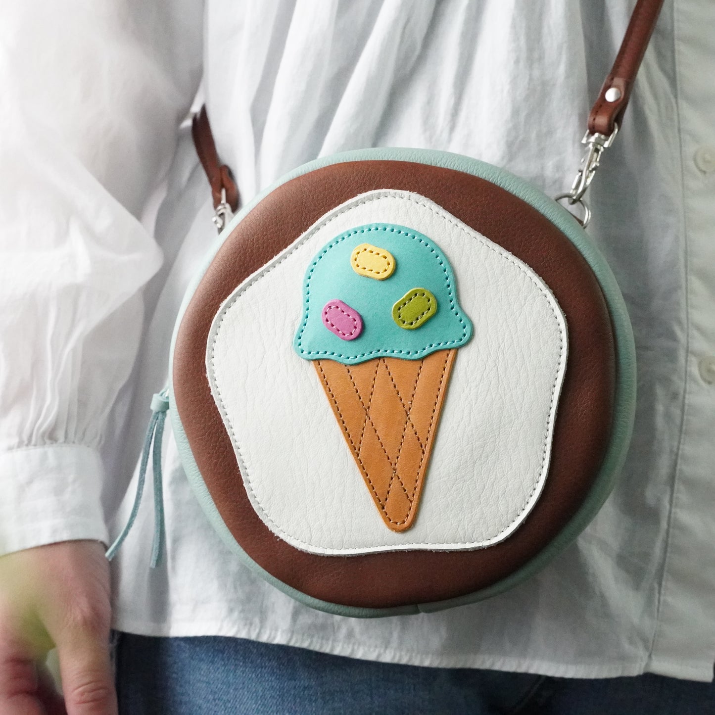 チョコミントアイスポシェット